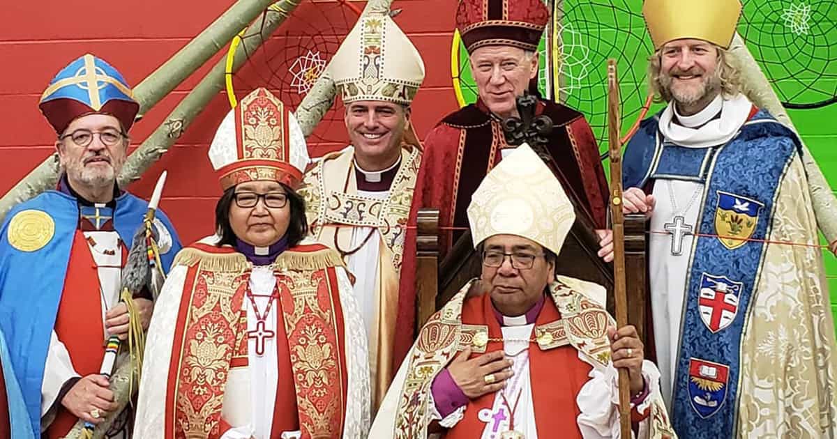 Obispos anglicanos de la región de Manitoba en Canadá 