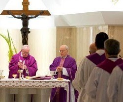 El Papa Francisco desgrana las escrituras de la Cuaresma en sus misas de Santa Marta