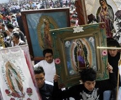 La devoción guadalupana atrae millones de personas al México DF