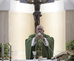 El Papa invitó durante su homilía a reflexionar sobre el final de la vida y el encuentro con Dios