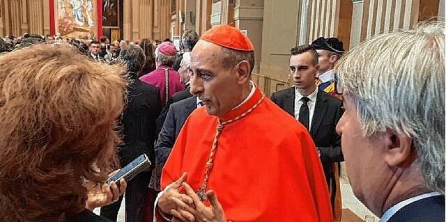 El cardenal Víctor Fernández. popularmente llamado Tucho, en declaraciones a la prensa