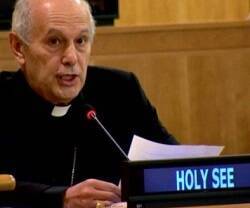 Gabriele Caccia es el observador y portavoz de la Santa Sede en Naciones Unidas desde 2019