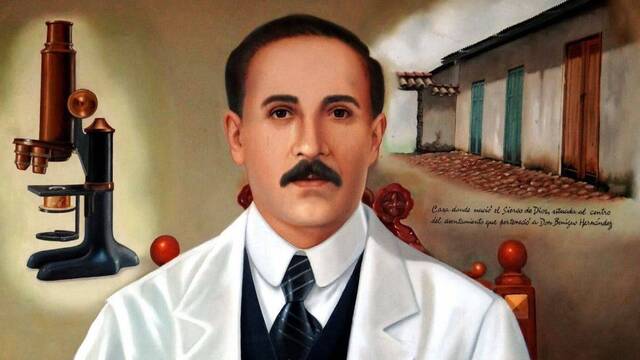 El doctor José Gregorio Hernández.