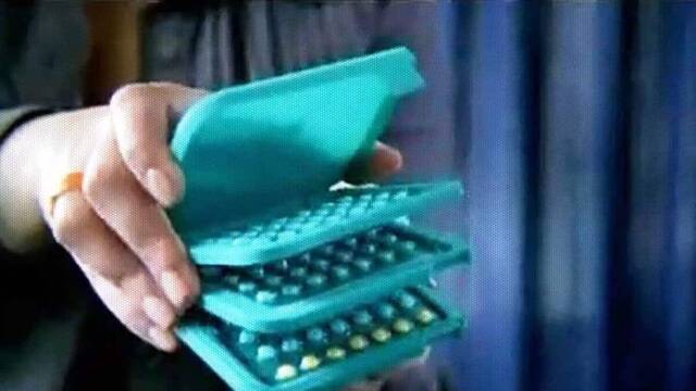 Una caja de píldoras anticonceptivas.