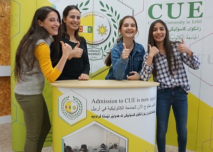 Alumnas de la Universidad Católica de Erbil