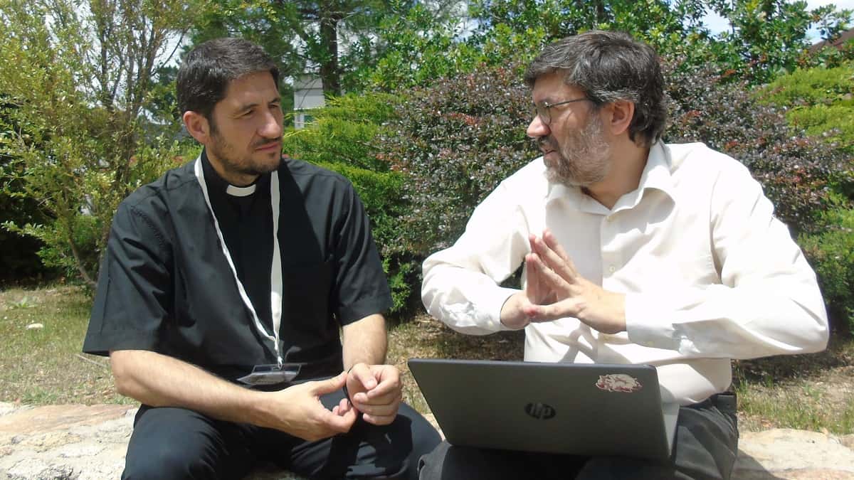 Jesús Úbeda entrevistado por Pablo J Ginés en el Transforma 2024 - foto de T.Fedótova