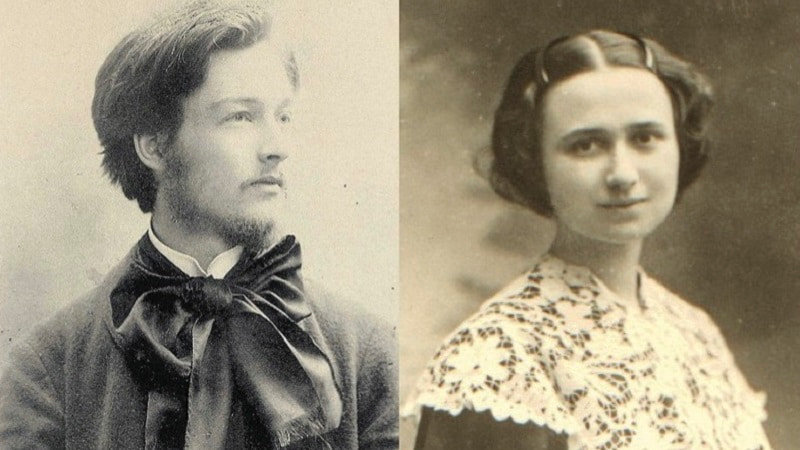 Los filósofos y católicos conversos Jacques y Raissa Maritain en su juventud