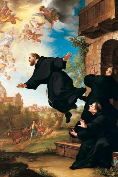 San Giuseppe da Copertino por Ludovico Mazzanti (1686-1775)