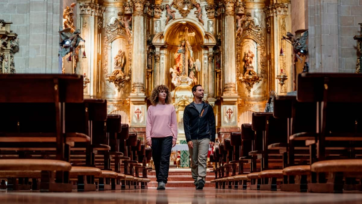 El santuario de la Vera Cruz de Caravaca. 