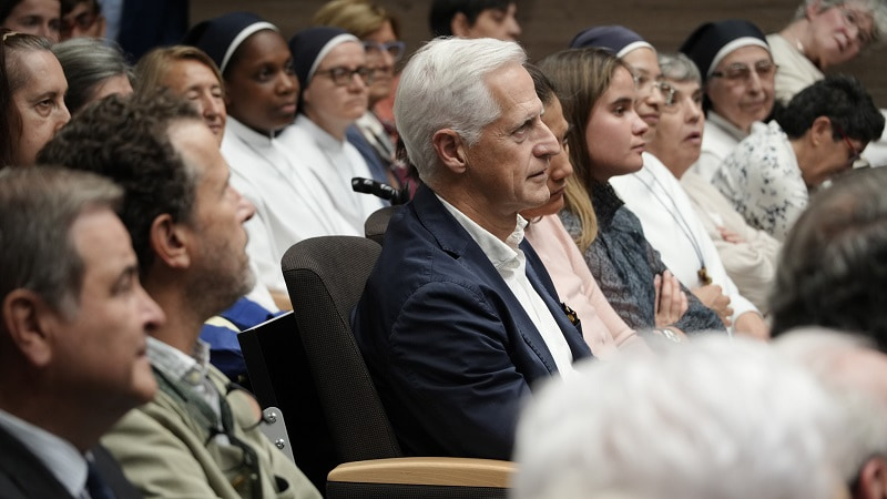 Patronos y amigos de la Fundación Nueva Evangelización, y acompañantes de los premiados