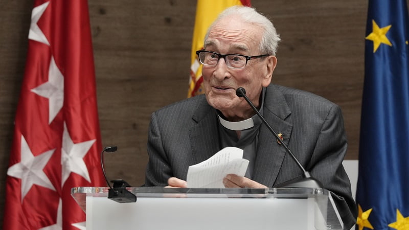 Alfonso López Quintás habla en los Premios ReligionenLibertad de 2024 