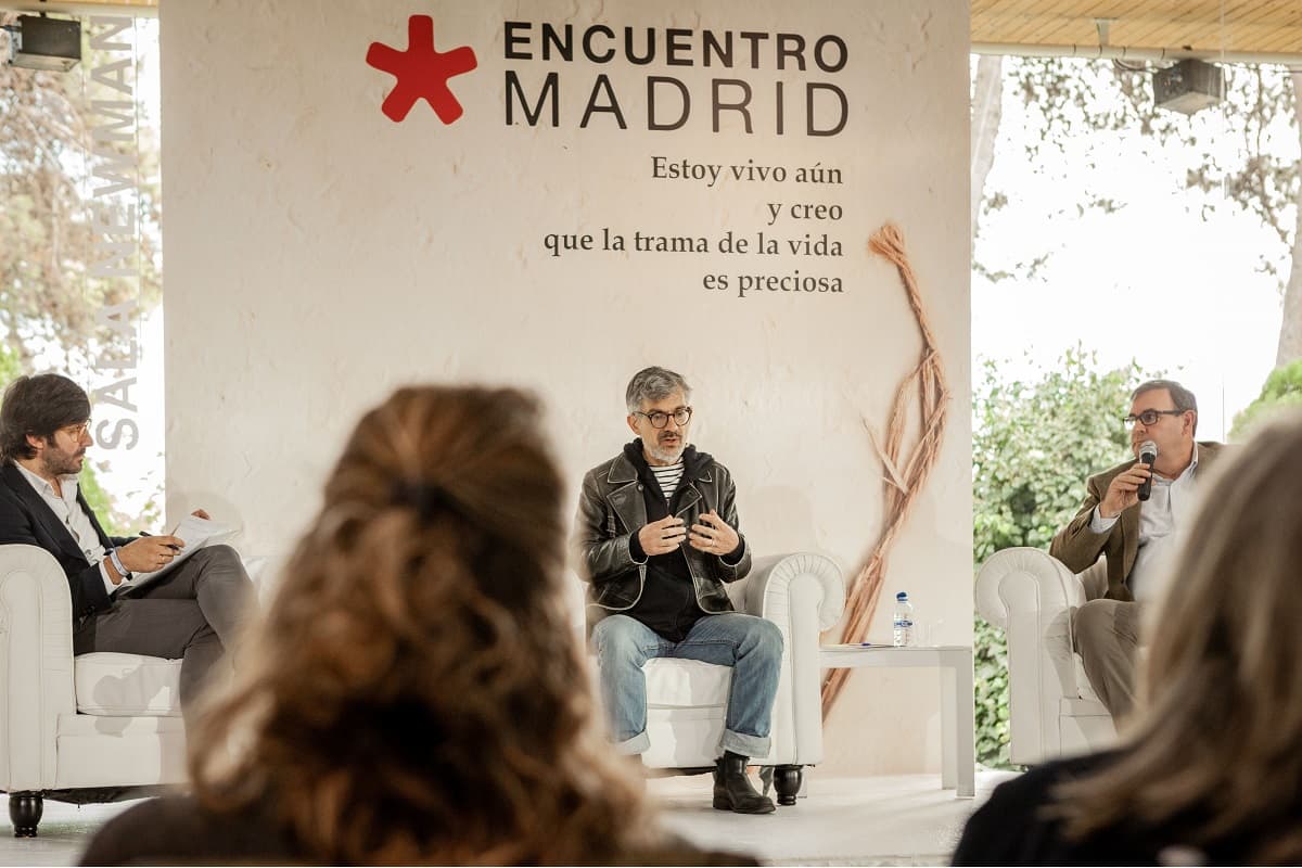 Fabrice Hadjadj en el EncuentroMadrid 2024 habló de la trama de la vida, de las vidas con significado