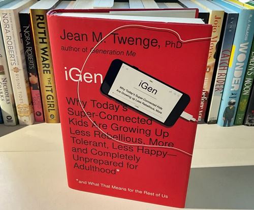 'Generación i' de Jean Twenge.