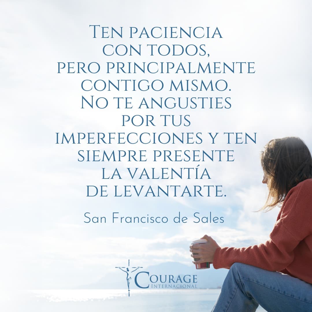 Un pensamiento que difunde Courage, siempre sobre ánimo, constancia y perseverancia