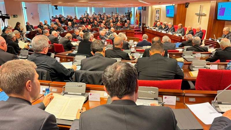 Obispos durante la Asamblea Plenaria celebrada en Madrid del 18 al 22 de noviembre.