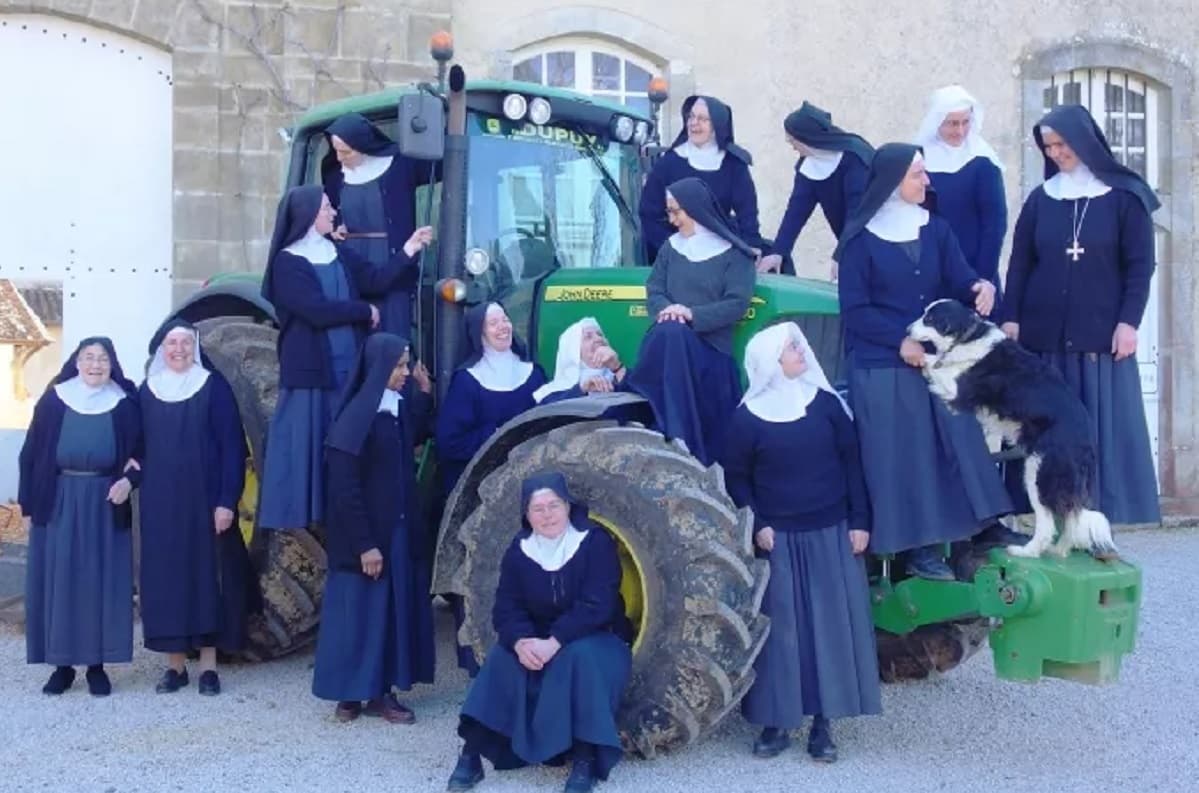 Las cistercienses de la Abadía de Boulaur.