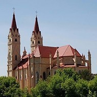 La nueva catedral de Karaganda.