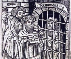 Raimundo encarcelado predica a los moros.