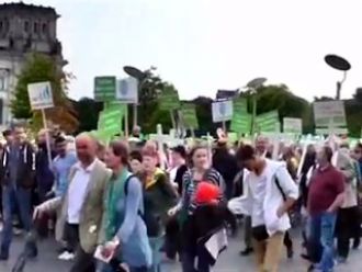 Gran manifestación provida en Berlín