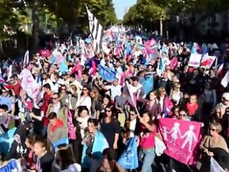 Manif pour Tous, de nuevo en París