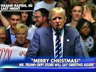 Con Trump vuelve el «¡Feliz Navidad!»