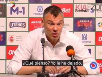 Jasikevicius: «Cuando seas padre entenderás»