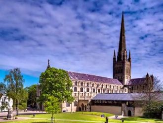 Catedral de Norwich: impresionante vídeo