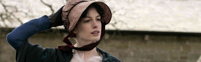 Anne Hathaway protagonizó en 2007 Becoming Jane La joven Jane Austen, Amor verdadero, de Julian Jarrold.