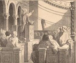 Predicación de San Barbato.