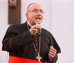 El cardenal Sturla es arzobispo de Montevideo (Uruguay)