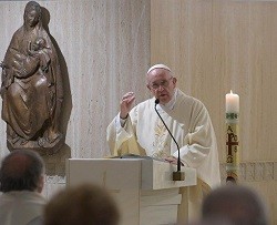 El Papa Francisco habló en su homilía de la alegría pascual