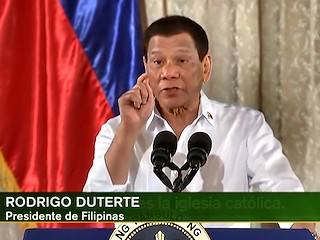 Duterte: «Vuestro Dios es estúpido»