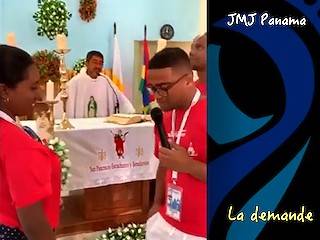 Una petición de mano en la JMJ