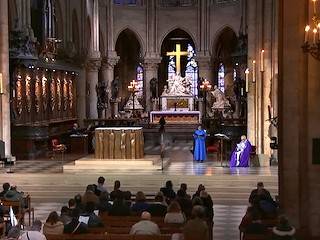 Notre Dame, una hora antes del fuego