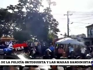 Acoso sandinista a una iglesia