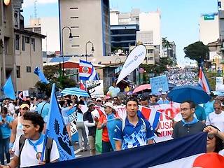 Costa Rica: gran Marcha por la Vida