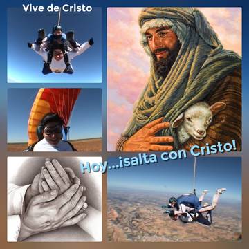 Hoy el reto del amor es saltar con Cristo.