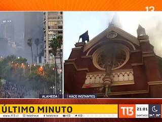 Queman otra iglesia histórica en Chile