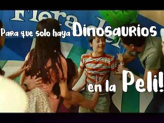 ¿Dinosaurios? Solo en la «peli»: gran estreno