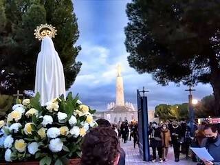 Cerro de los Ángeles: el sábado, Rosario