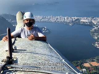 Río: la restauración del Cristo Redentor