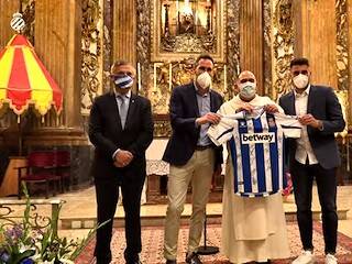 El Espanyol, ante la Virgen de la Mercé