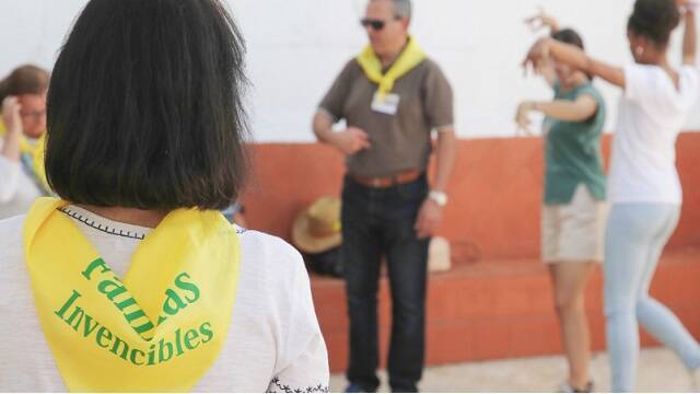 Familias Invencible organiza un encuentro retiro a la vez divertido y espiritual cada verano