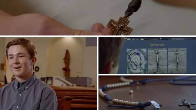 «Combate como un santo»: el rosario de los perseguidos que un niño de 12 años ha llevado al éxito