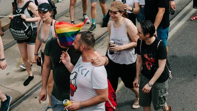 Una manifestación LGBT. 