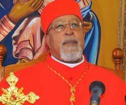 Cardenal Souraphiel.