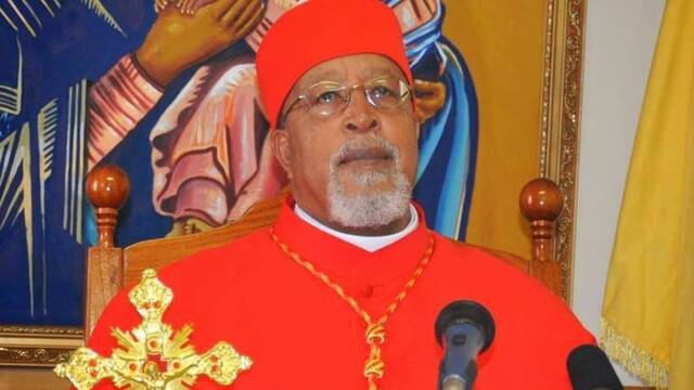 Cardenal Souraphiel.