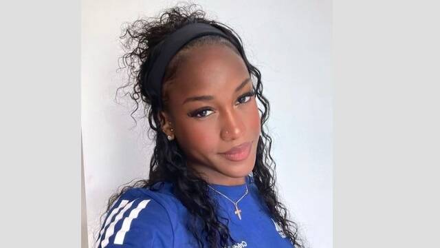 Cyrèna Samba-Mayela es la gran figura del atletismo francés, en Instagram habla de su fe