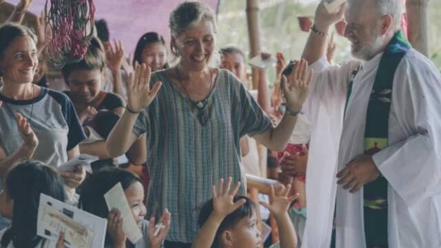 Misioneros en Filipinas. 