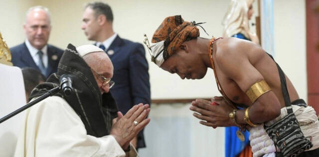 Timor jóvenes Papa